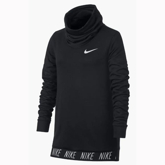 Nike Dry Core Studio Long Sleeve Black Pullover - Picture 3 of 11